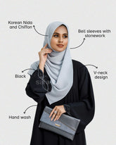 Fancy Layer Abaya